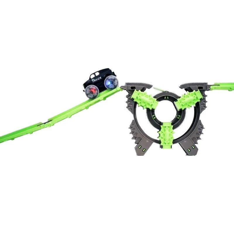 Stunt Rotate Track Car Set