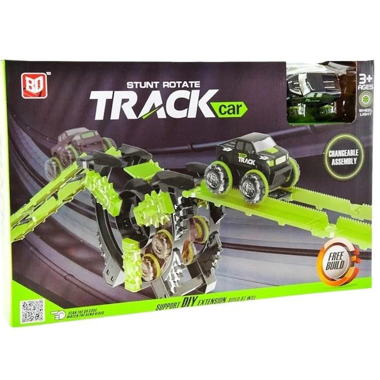 Stunt Rotate Track Car Set