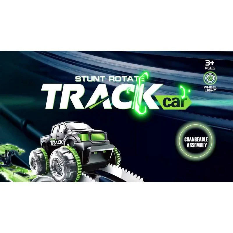 Stunt Rotate Track Car Set