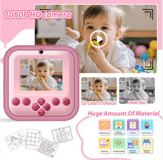 PixiePrint™ kids instant camera
