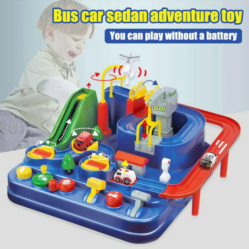 City Adventure Car Rescue Track Set